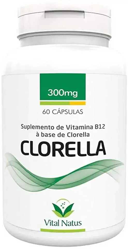 Clorella 60 Cápsulas 300mg Vital Natus