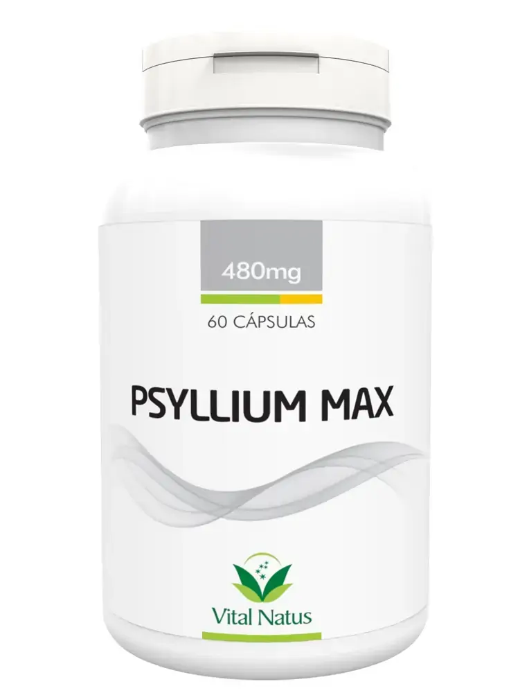 Psyllium Max 60 Capsulas Bodytrends Comer Suplem Alimentares Ltda