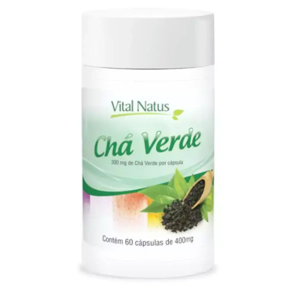 CHA VERDE 400MG 60 CAPSULAS VITAL NATUS