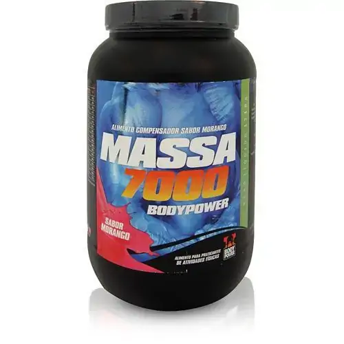 Massa 7000 1710g Morango Body Power Galgrin Group Ltda