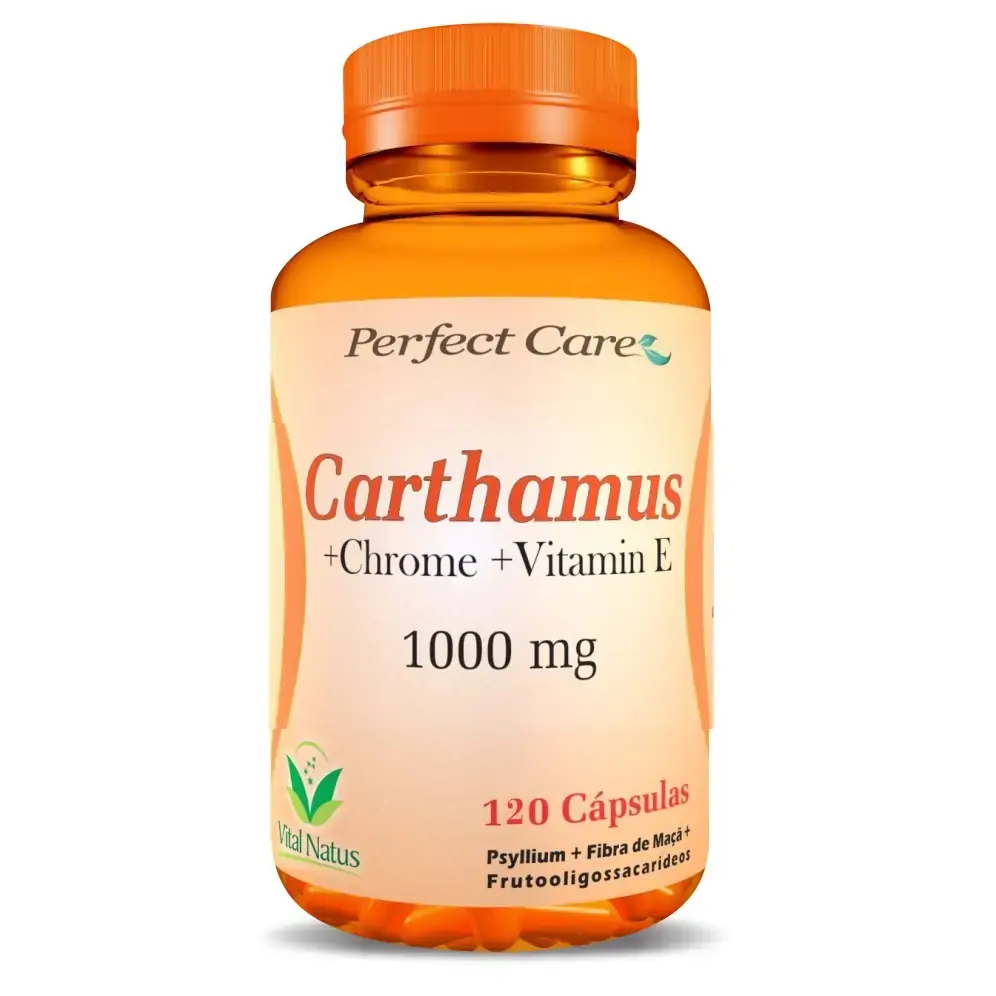 Carthamus Chrome Vit E 1g 120 Caps Vital Natus