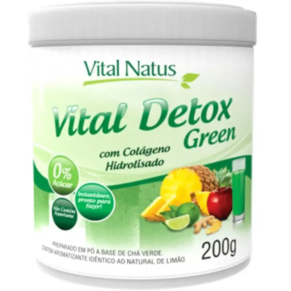 Vital Detox Green 200g Limao Vital Natus