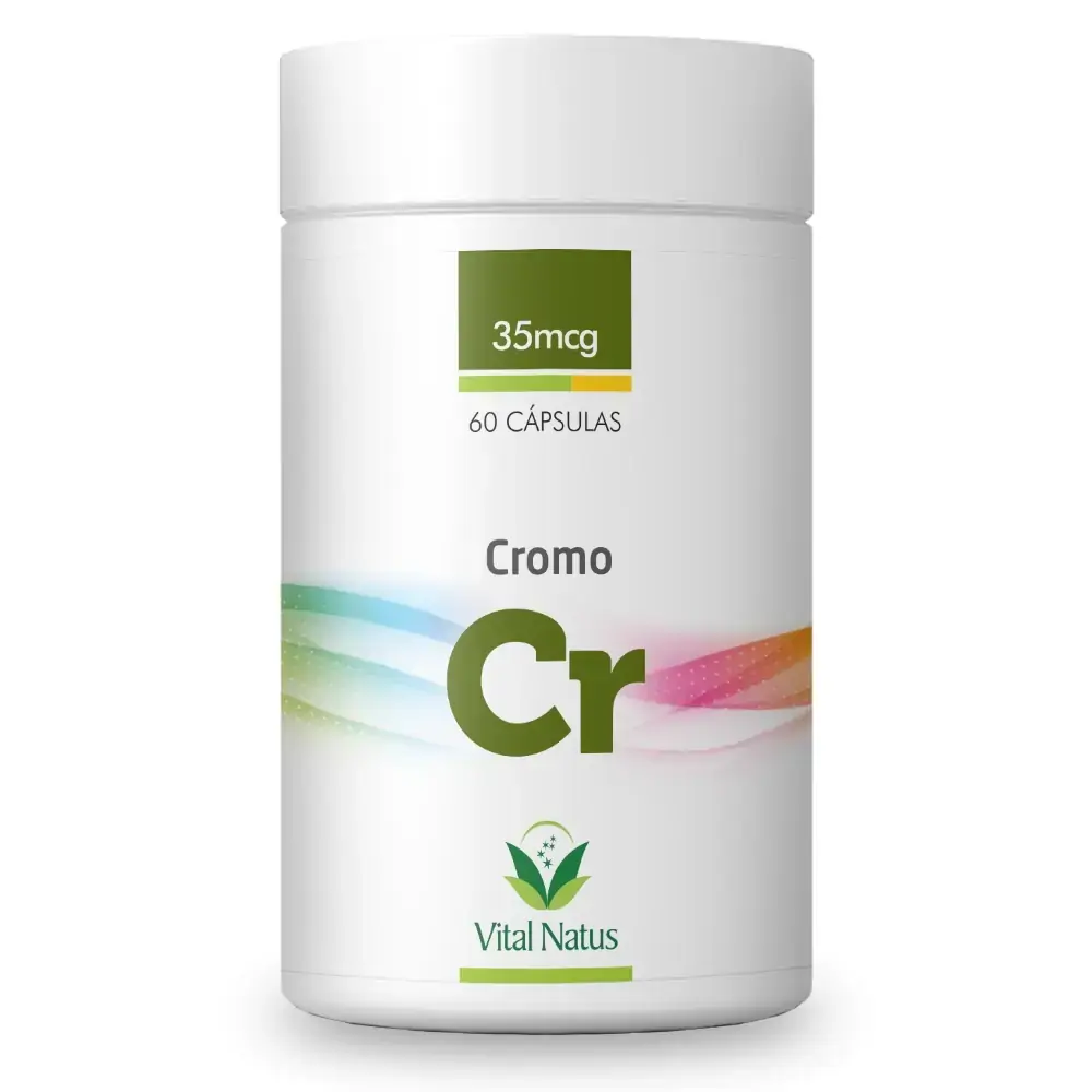 CROMO QUELATO 35mcg COM 60 CAPSULAS VITAL NATUS