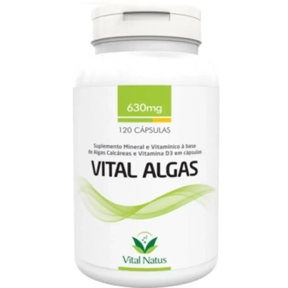 Vital Algas 630mg C/120capsulas Vital Natus