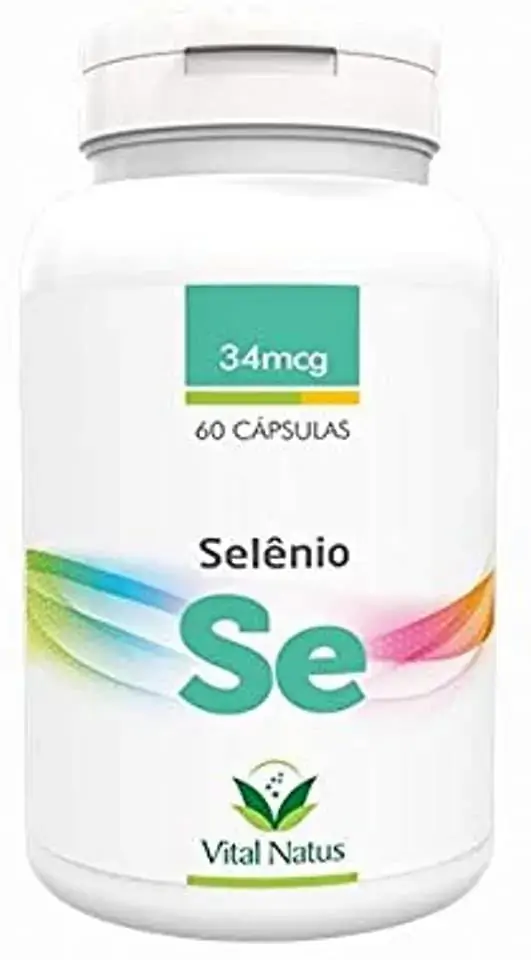 Selênio Se 60 Cápsulas 34mcg Vital Natus
