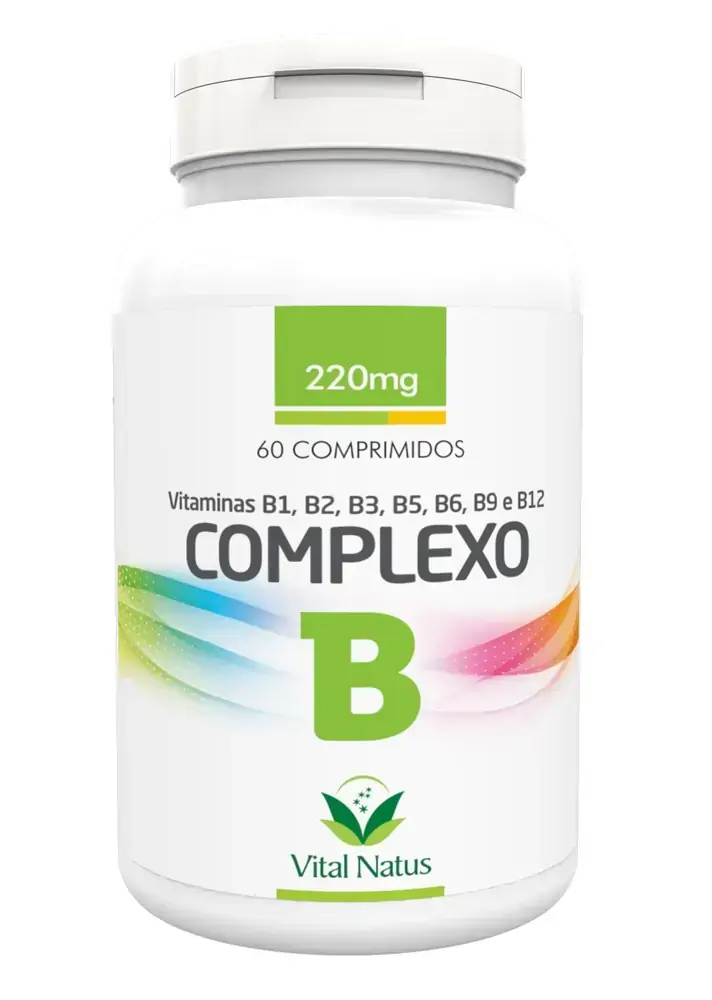 Complexo B 60 Comprimidos 220mg Vital Natus