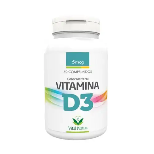 Vitamina D3 60 Comprimidos 5mcg Vital Natus