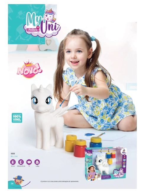 My Unicornio Colorir Ref.9595 Hefer