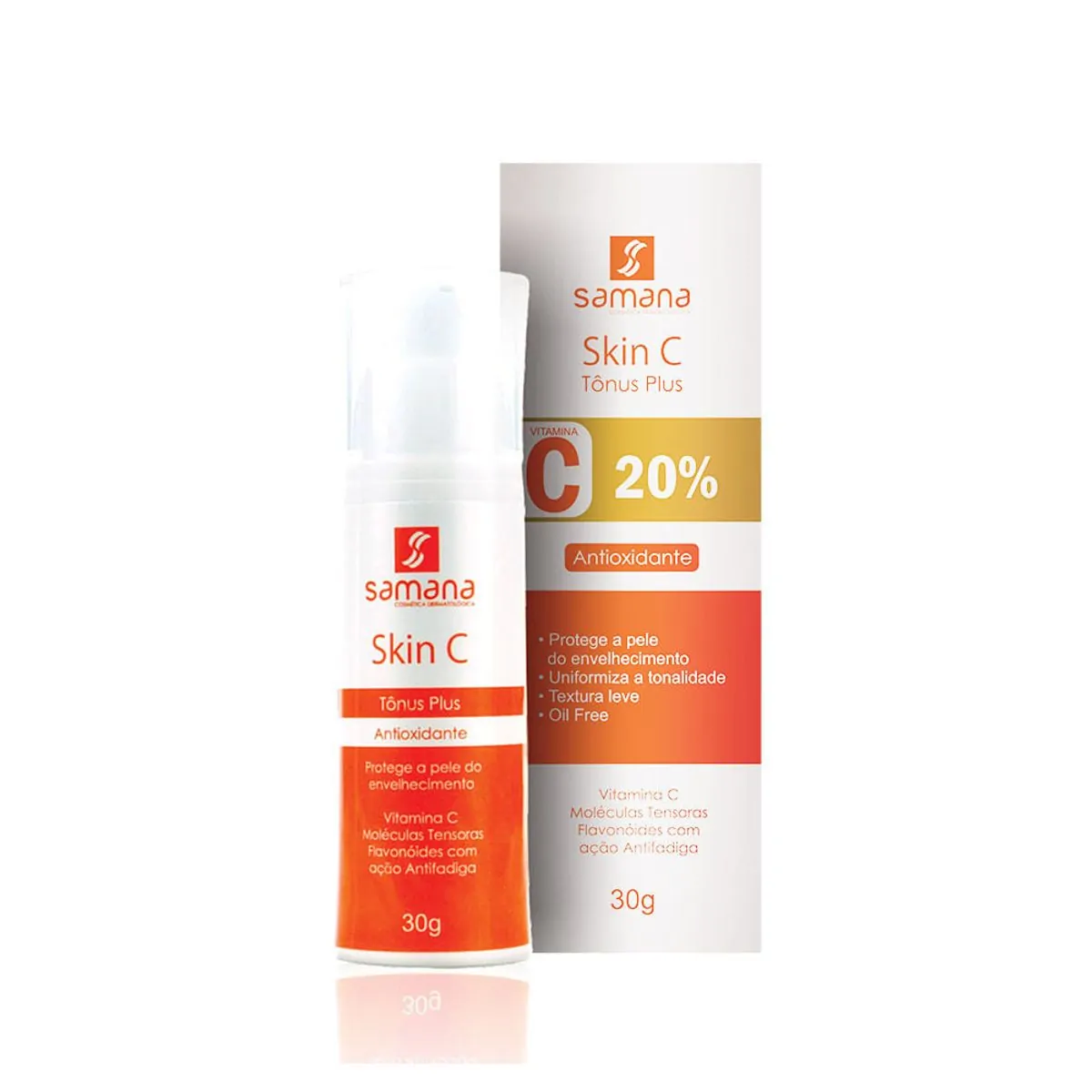 Samana Serum Antioxidante Vitamina C Skin C Tônus Plus 30g