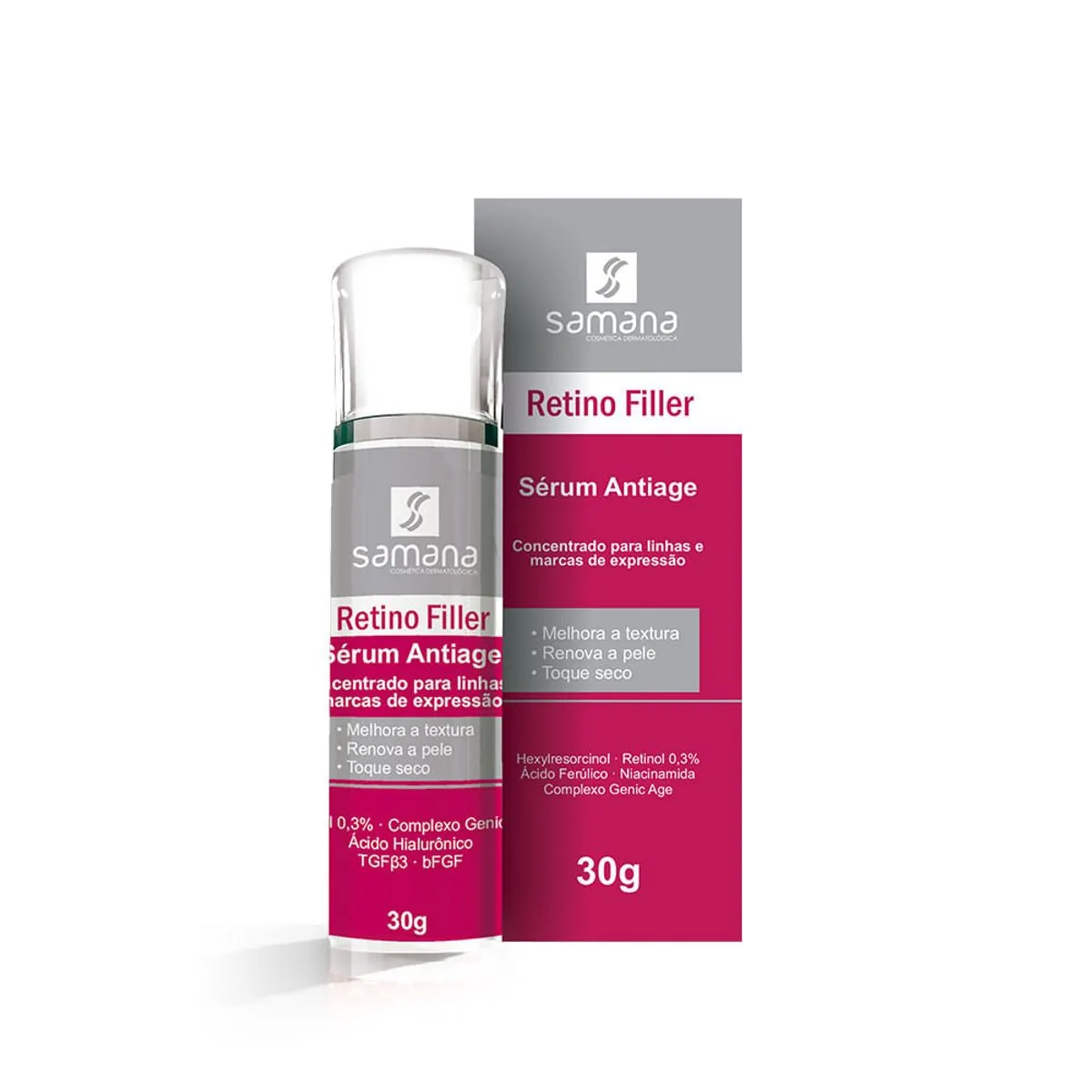 Samana Serum Anti Idade Retino Filler 30g