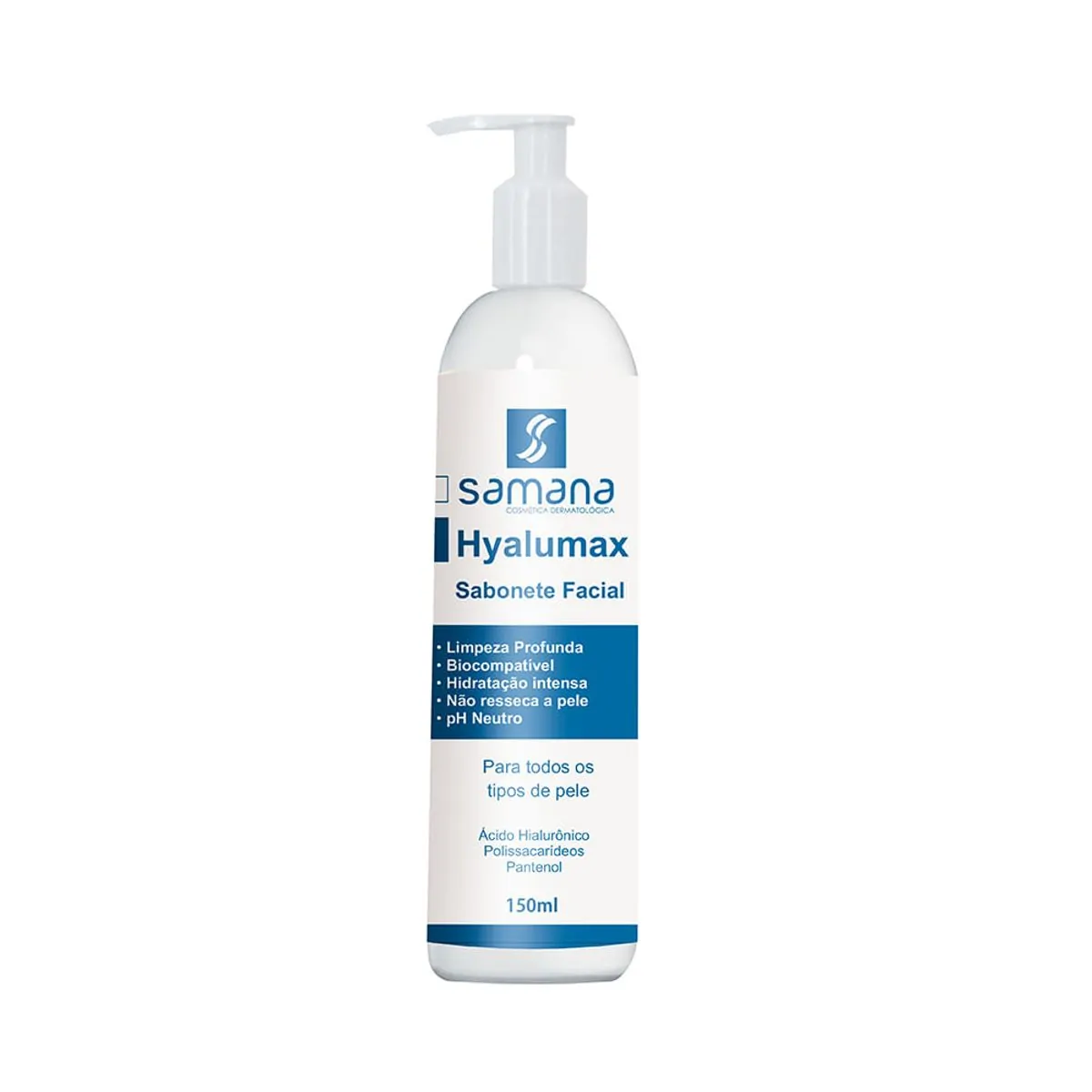 Samana Hyalumax Sabonete Facial com Ácido Hialurônico 150ml