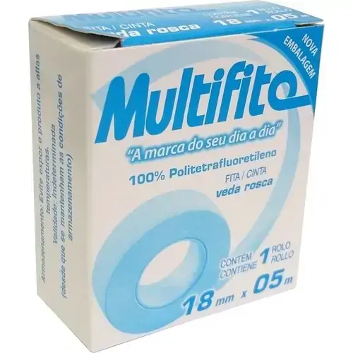 Fita Veda Rosca Sempre Util 18x5 Mt
