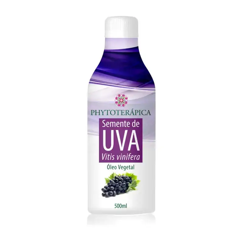 Oleo Vegetal 500ml Semente De Uva