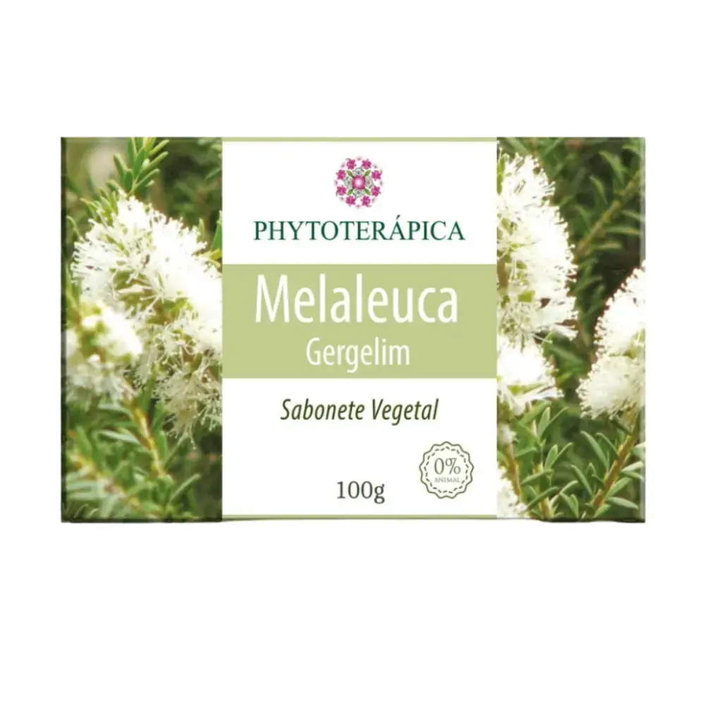 Sabonete Vegetal de Melaleuca e Gergelim 100g Phytoterápica