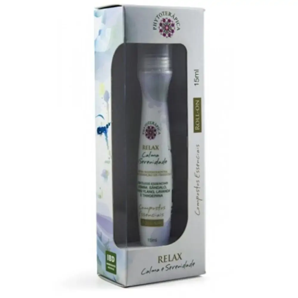 Composto Essencial Roll On Relax 15ml Phytoterapica