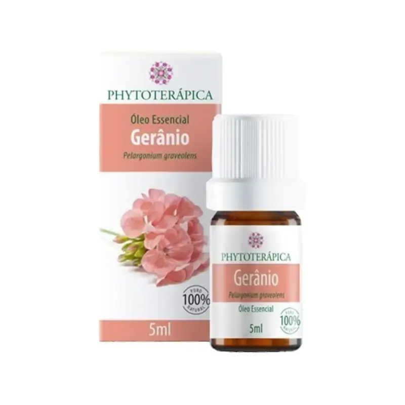 Óleo Essencial Gerânio Phytoterápica 5ml PHYTOTERAPICA