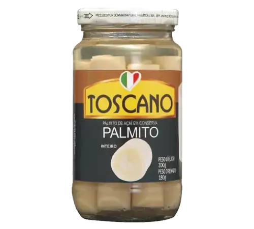 Palmito Toscano 180g Inteiro