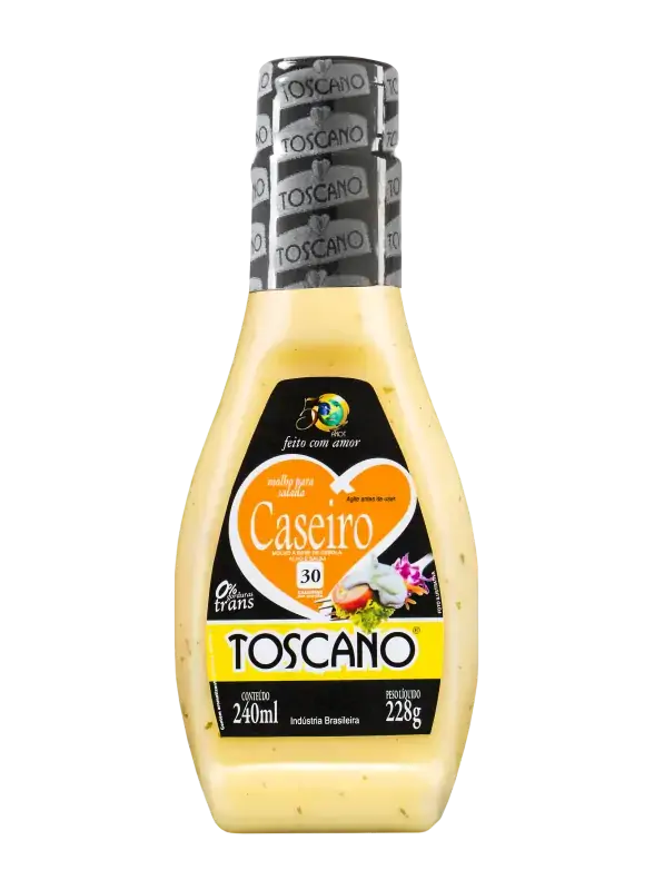 Molho Toscano Salada Caseiro
