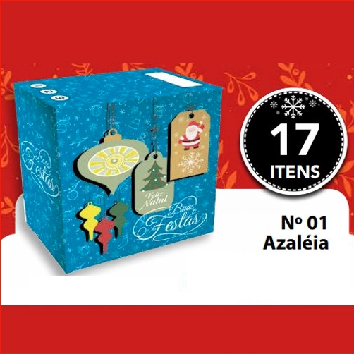 Cesta De Natal Boas Festas Kit1 C/18 Itens