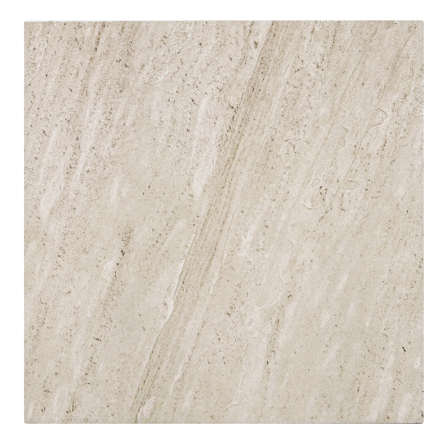 Piso Cerâmico Pedra Borda Arredondada Externo 61,5x61,5cm Prada Cinza Ceral