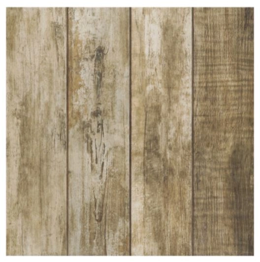 Piso Cerâmico Amadeirado Borda Arredondada Externo 61,5x61,5cm Viseu Plus Artens