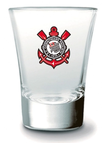 Copo Shot 60ml Corinthians C/1 Luva