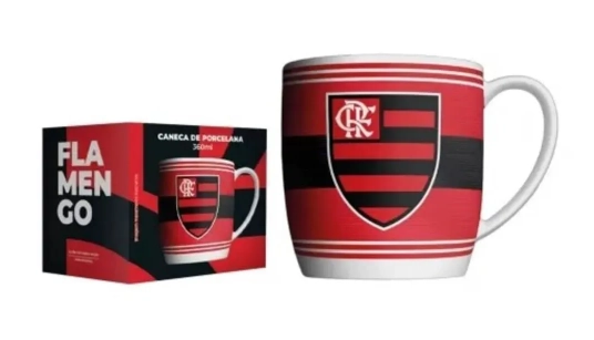 Caneca Allmix Urban Porc Flameng 360ml