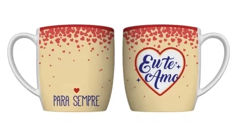 Caneca Allmix Urban Eu Te Amo 360ml Un