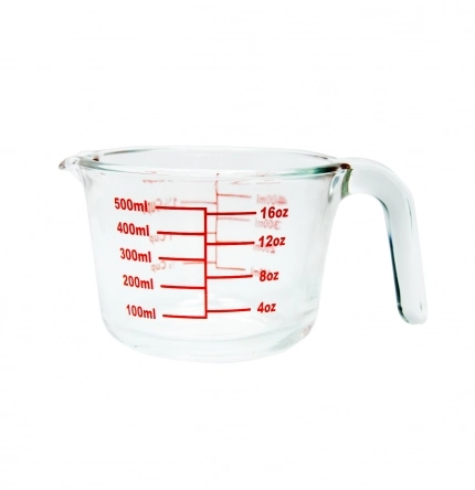 Jarra Borosilicato 500ml Medidora