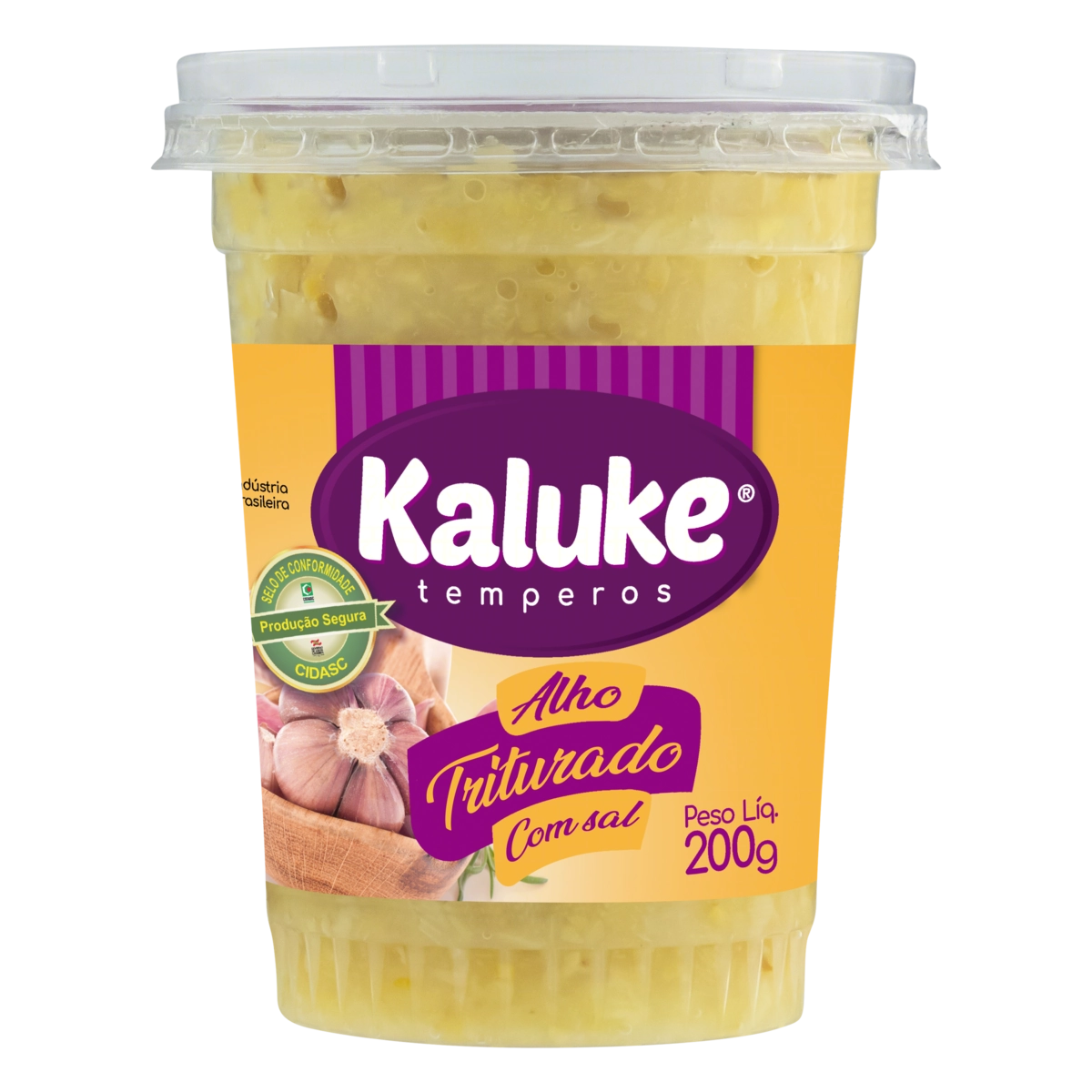 Alho Triturado Com Sal Kaluke Pote 200g