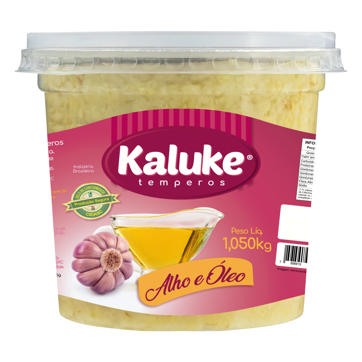 Alho E óleo Kaluke Pote 400g