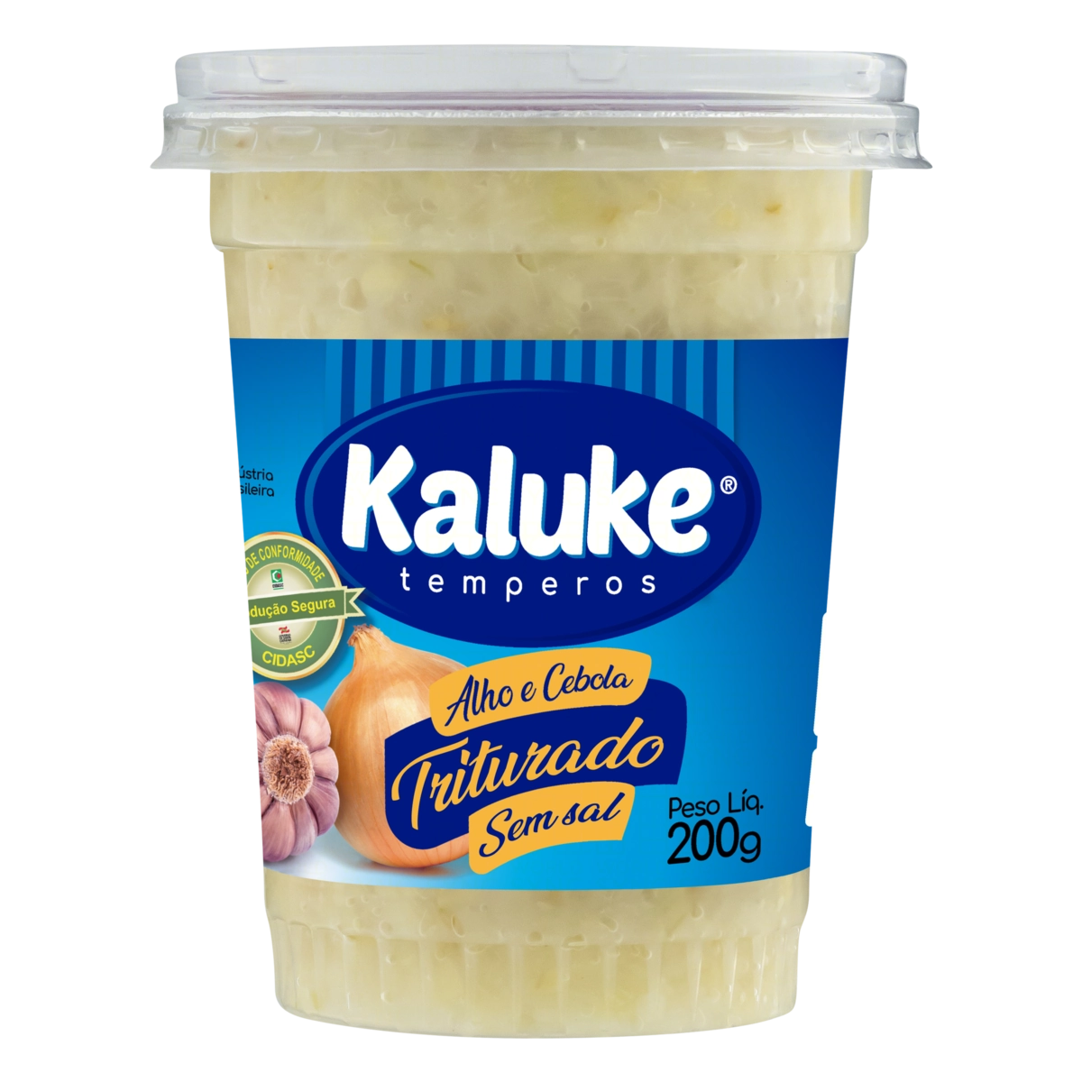 Alho E Cebola Triturado Kaluke Pote 200g