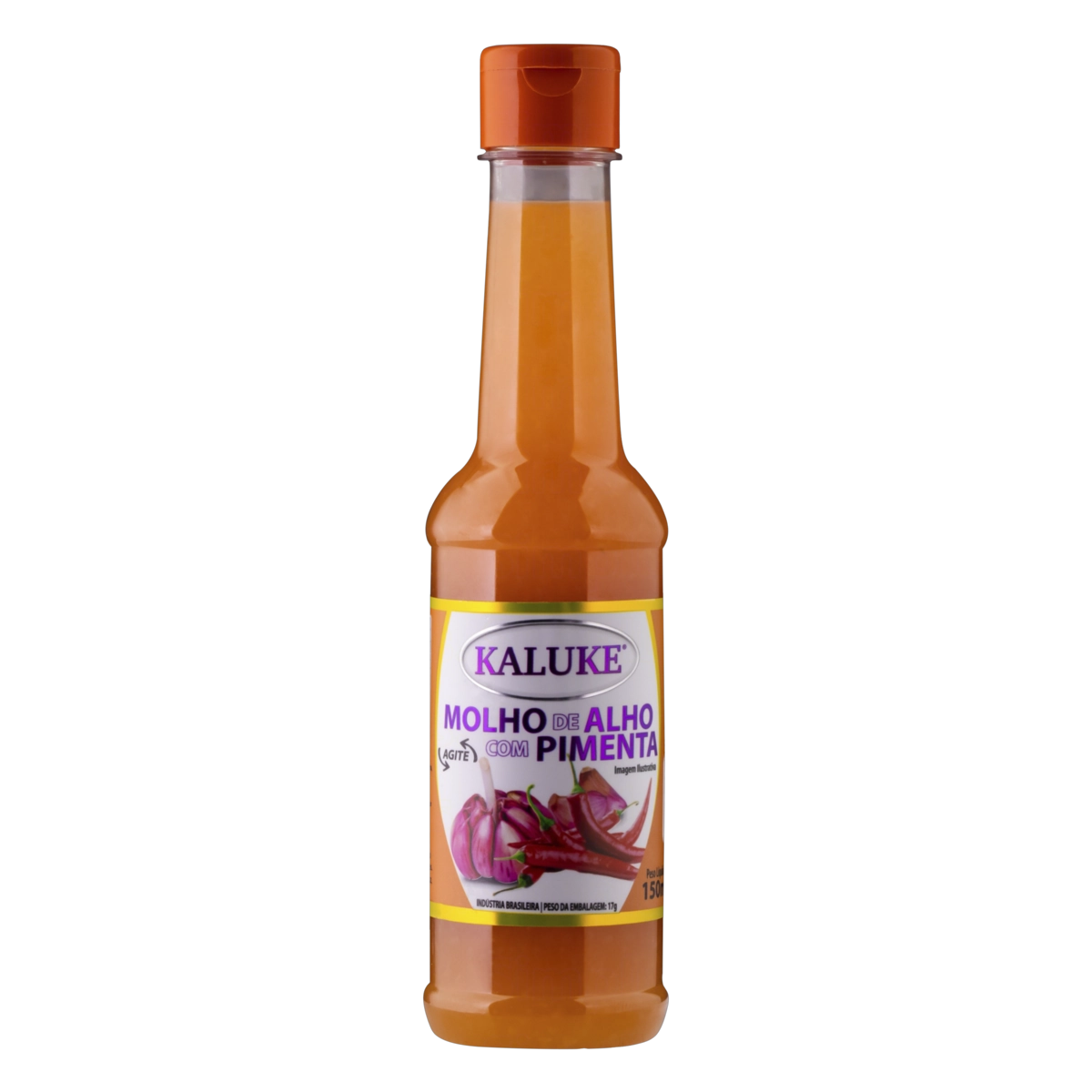 Molho De Alho Com Pimenta Kaluke Frasco 150ml