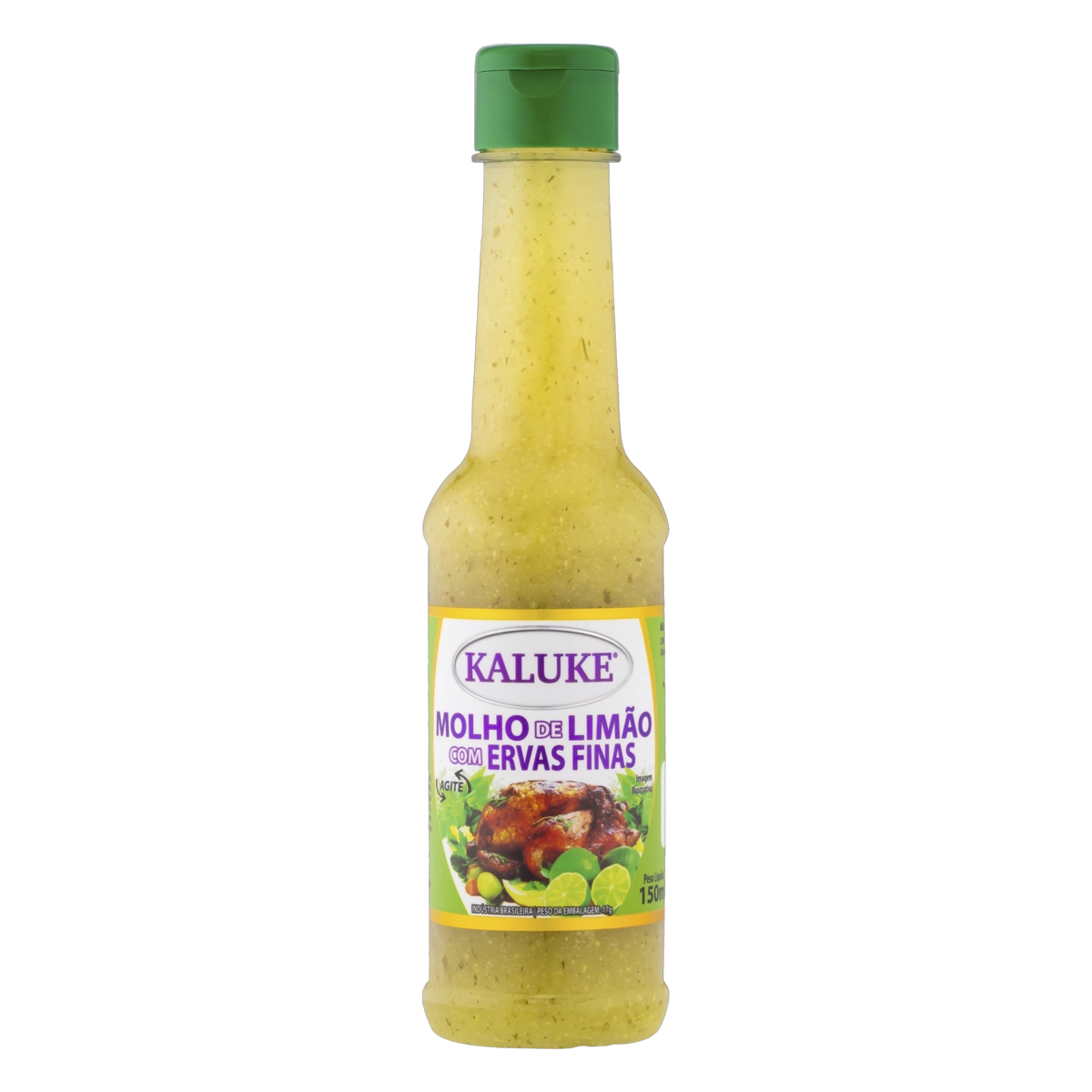 Molho Limão Com Ervas Finas Kaluke Frasco 150ml
