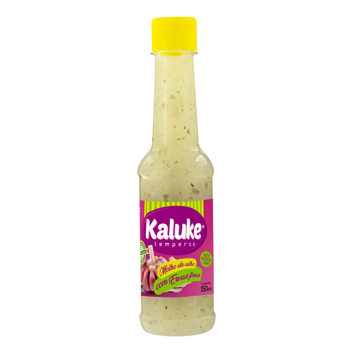 Molho De Alho Com Ervas Finas Kaluke Frasco 150ml