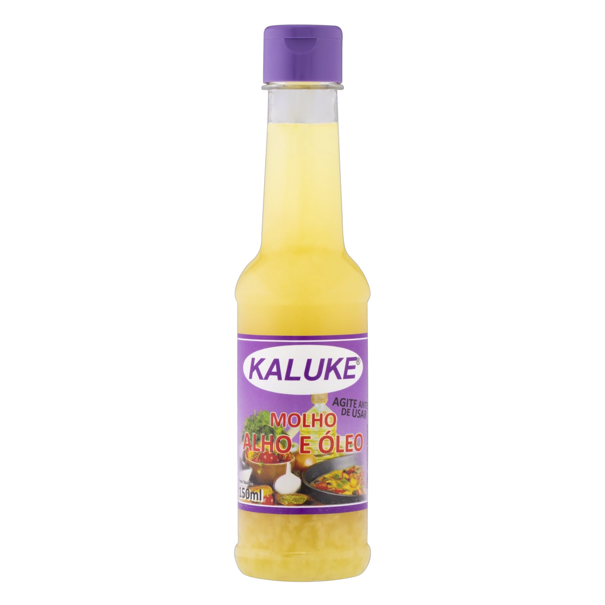 Molho De Alho E óleo Kaluke Frasco 150ml