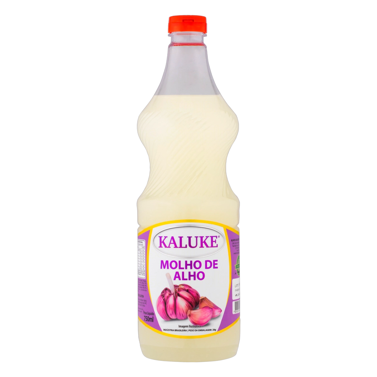 Molho De Alho Kaluke Garrafa 750ml