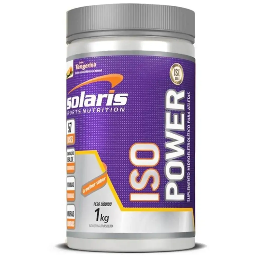 Iso Power Tangerina 1kg Solaris Nutrition