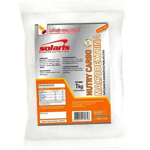 Maltodextrina 1kg Solaris Sport Nutrition