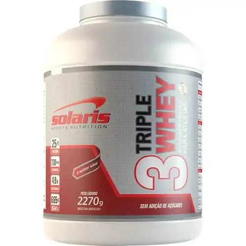 Triple Whey Chocolate 2270gr Solaris