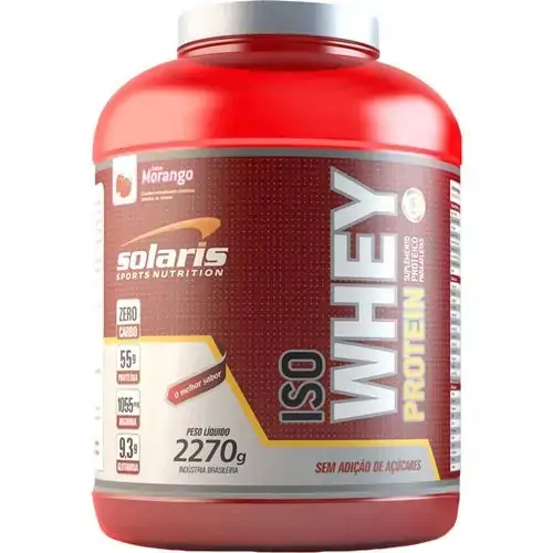 Iso Whey Morango 2270 Solaris