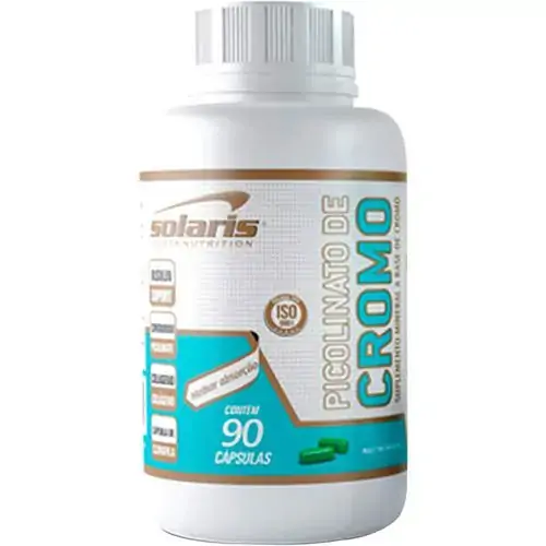Picolinato De Cromo 90cap Solaris