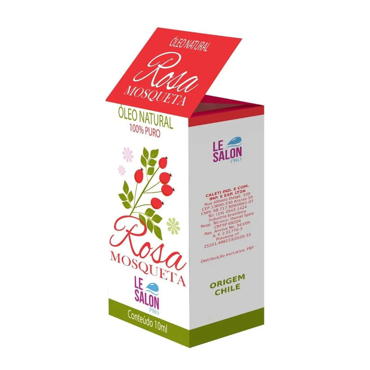 Óleo Natural Puro Rosa Mosqueta Épile Le Salon 10ml
