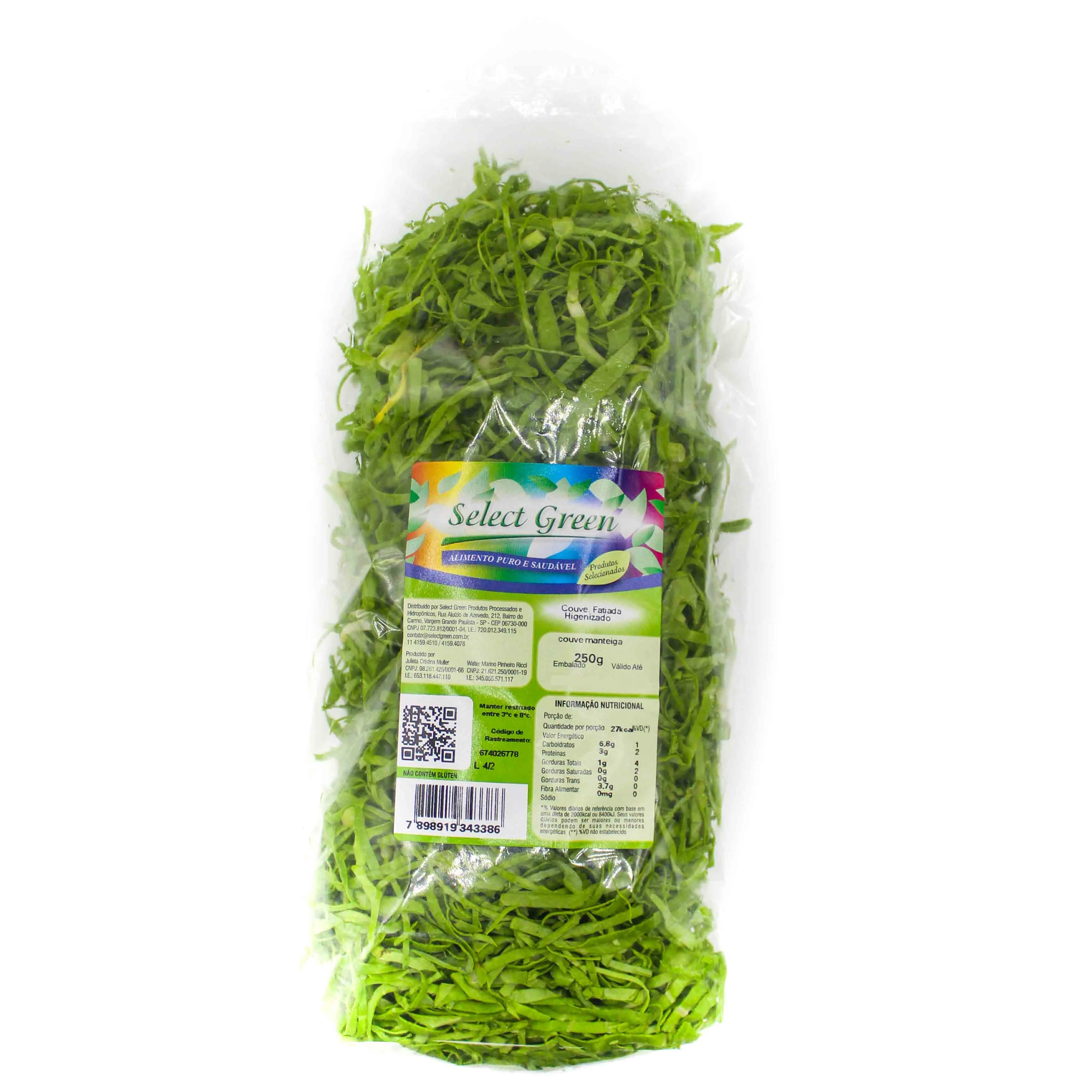 Green Couve Manteiga Fatiada