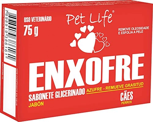 Sabonete Enxofre 75 G Pet Life