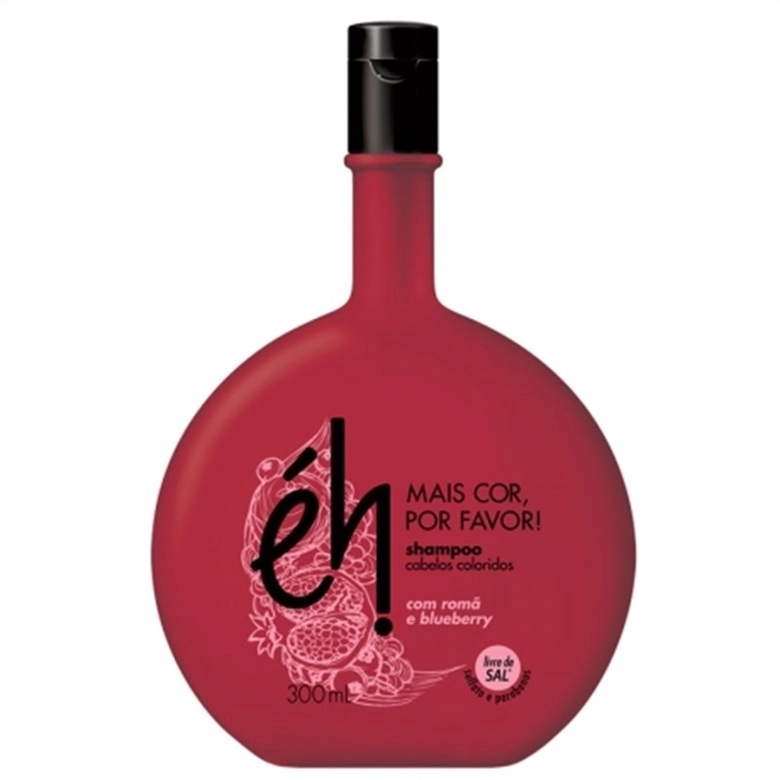 Shampoo Uso Diário Eh 300ml Cabelos Coloridos Unit