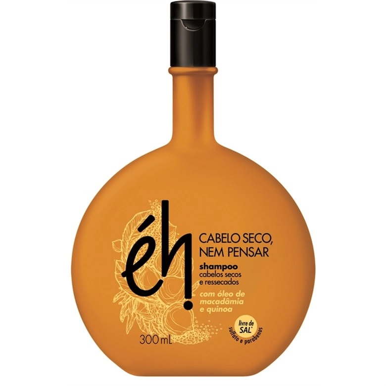 Shampoo Uso Diário Eh 300ml Cabelos Secos Unit