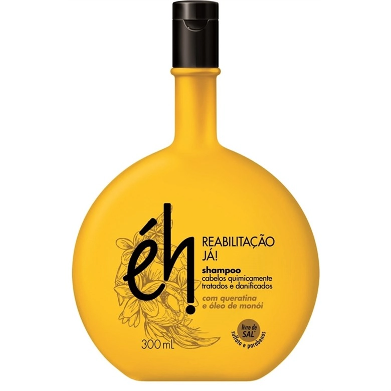 Shampoo Uso Diário Eh 300ml Cabelos Danificados Unit