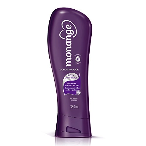 Condicionador Monange Fios Mais Encorpados Frasco 350ml