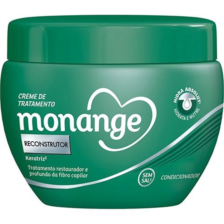Creme De Tratamento Monange 300g Reconstrutor